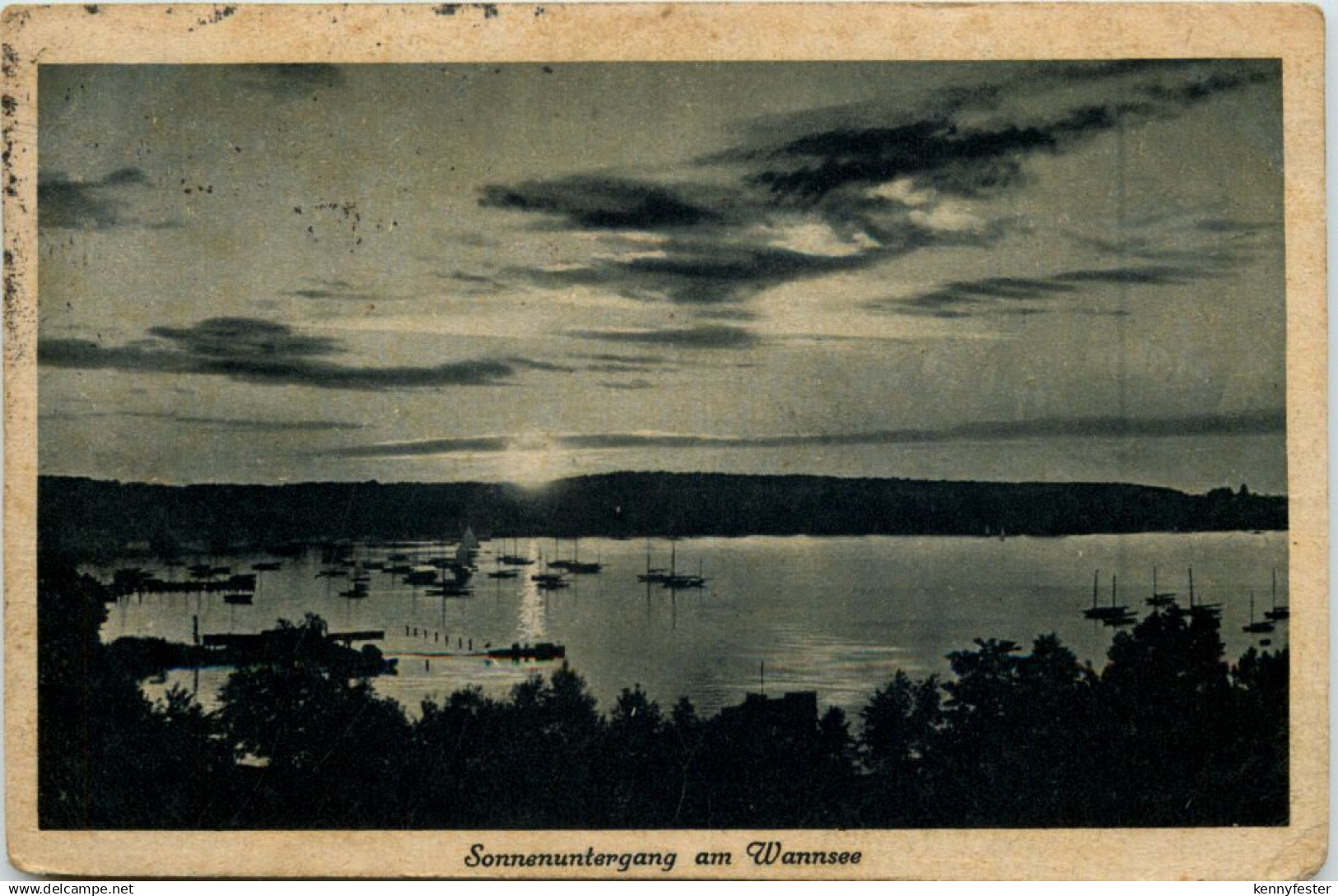 Wannsee, Sonnenuntergang