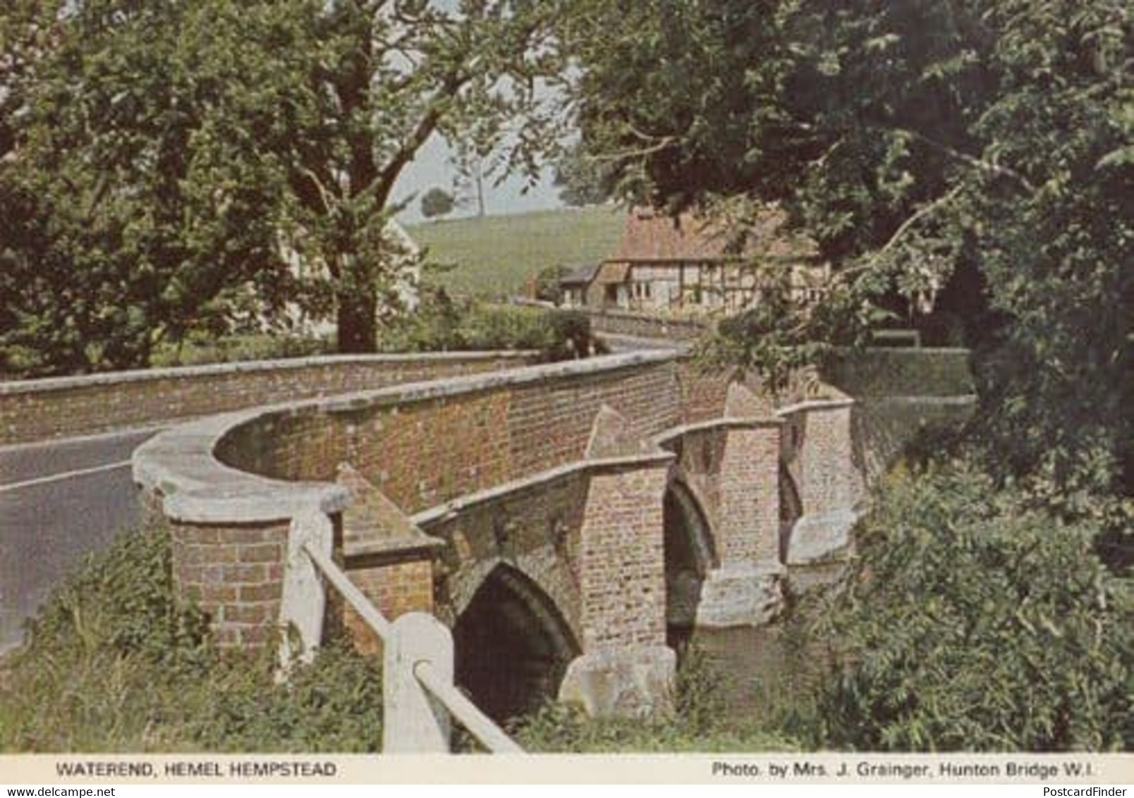 Waterend Hemel Hempstead Herts Hertfordshire Womens Institute Postcard