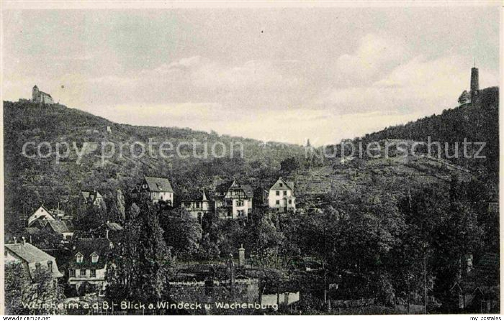 Weinheim Bergstrasse Windeck Wachenburg