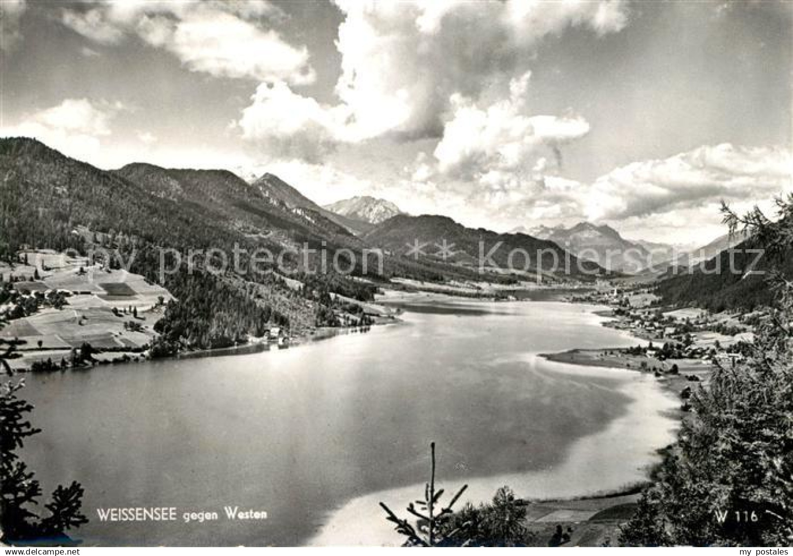 Weissensee Kaernten Panorama