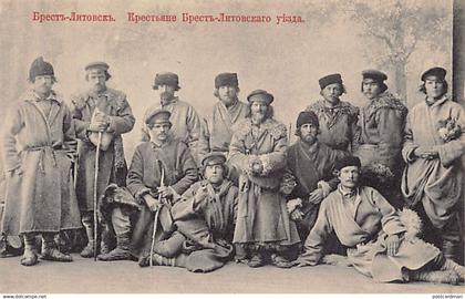 Belarus - BREST - Peasants from Brest-Litovsk County