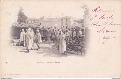 ALGERIA - Medea - Marché Arabe