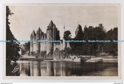 C025803 Josselin. Le Bords de l Oust et le Chateau. Laurent Neil