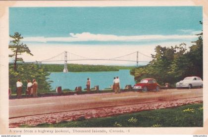 * CANADA - Thousand Islands - A view from a highway lookout