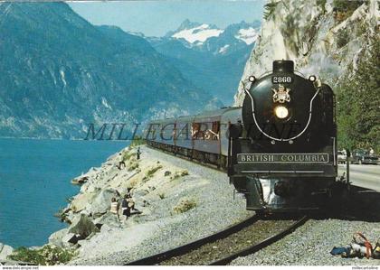 CANADA - Vancouver, Royal Hudson, North Vancouver - Squamish, Postcard 1976