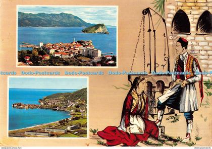 D001099 Budva. Turisticka Stampa. Beograd. Multi View