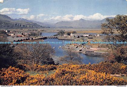 D027756 Portmadoc Harbour. Caernarvonshire. Dixon. 1958