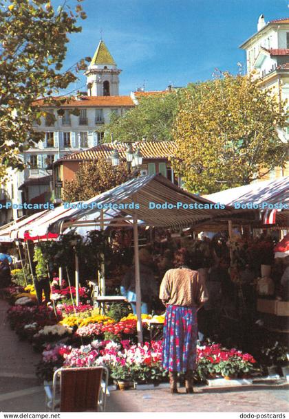 D042383 Nice. Alpes Maritimes. Promenade sur le Marche Aux Fleurs. Elbe. R. Waco