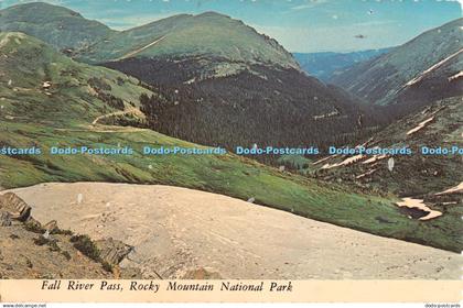 D044396 Fall River Pass. Rockery Mountain National Park. Plastichrome by Colourp