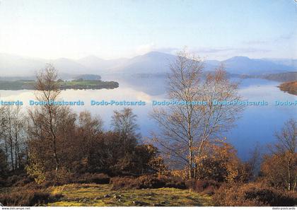 D047344 A tranquil autumn evening over Loch Lomond Dunbartonshire. Whiteholme Pu