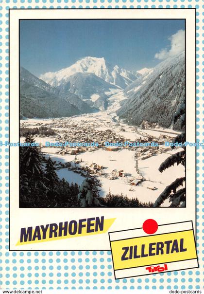 D053852 Mayrhofen Zillertal. Wintersportort Mayrhofen im Zillertal. Tirol. Mir G