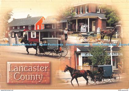 D056643 Lancaster County. Amish Country. Two landmark sites of Lancaster Country