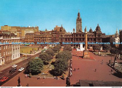 D057016 Lanarkshire. Glasgow. George Square. J. Arthur Dixon. Iain Wallace