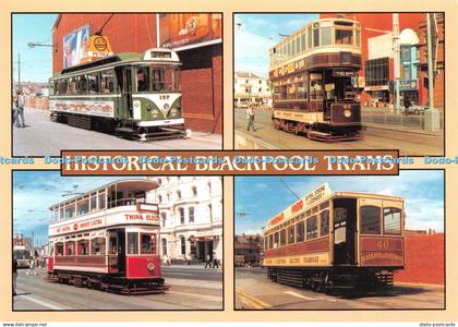 D067236 Historical Blackpool Trams. Blackpool Pantograph Car No. 167. John Hinde