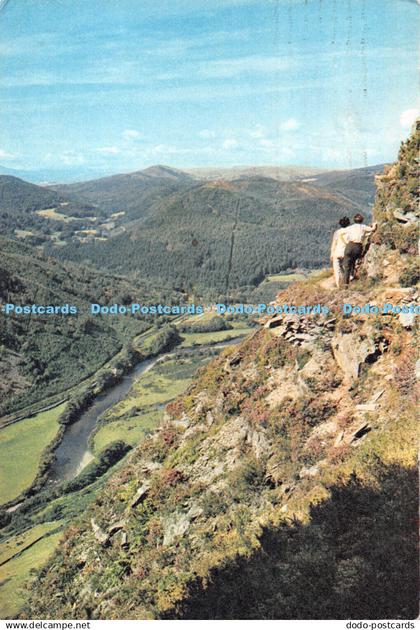 D084210 Precipice Walk near Dolgelley. Merionethshire. R. W. Jones. Dixon. Wales