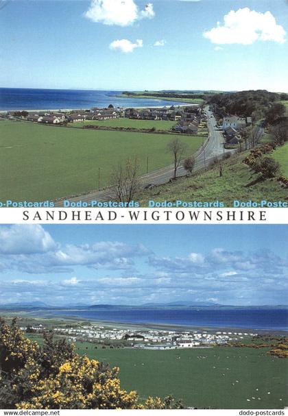 D085388 Sandhead. Wigtownshire. Lyrical Scotland. Allan Wright. Multi View. 2003