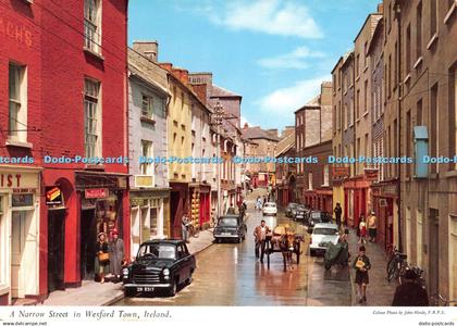 D088920 Ireland. A Narrow Street in Wexford Town. John Hinde. No. 2. 170. F. R.