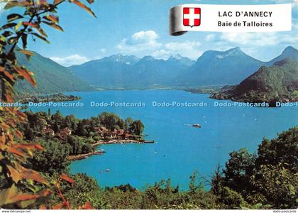 D091494 Lac dAnnecy. Baie de Talloires. Haute Savoie. La Baie de Talloires et le