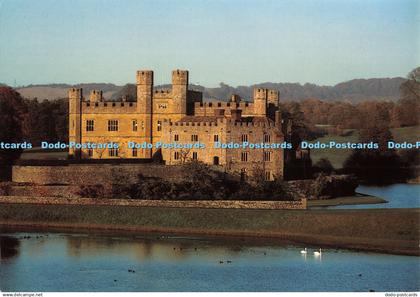 D092771 Maidens Tower. Across Great Water. Leeds Castle Foundation. Leeds Castle