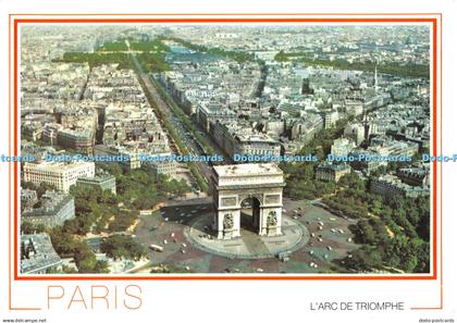 D093995 Paris. L Arc de Triomphe. Chantal