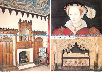 D098717 Katherine Parr. Lived at Sudeley Castle. Gloucestershire. Unichrome