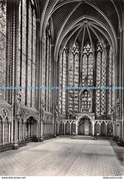 D099524 Paris. La Sainte Chapelle du Palais. XIIIe s. La Chapelle haute. Service