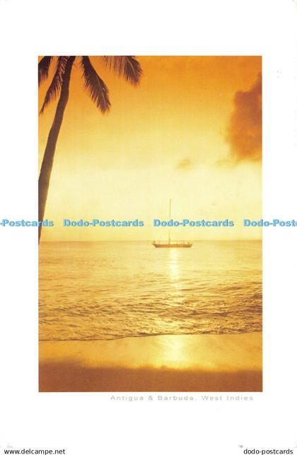 D104400 West Indies. Antigua and Barbuda. Postcard