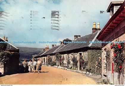 D109005 Dunbartonshire. Luss Village. Loch Lomond. J. Arthur Dixon. 1960