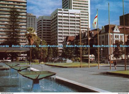 D111486 Perth. Western Australia. Perth Council House forecourt. looking to St.