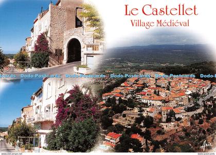 D117306 Le Castellet. Village Medieval. Lumiere et Beaute de la Cote dAzur. Aris