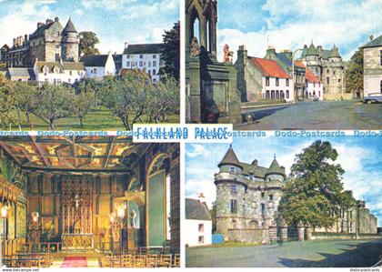 D148031 Falkland Palace. Surrounded by Picturesque Houses With Pantile Roofs. J.