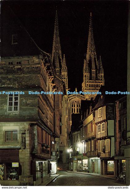 D168537 En Bretagne. Quimper. La Nuit. Belles Editions de Bretagne. Y. R. Caouda