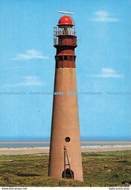 D168775 Groeten Van Schiermonnikoog. Vuurtoren. Van Der Meulen Sneek