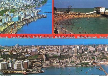 D169473 Bahia. Lembranca De Salvador. Comercio De Postais. Multi View