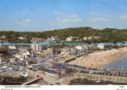 D171168 Saundersfoot. Pembrokeshire. Pembrokeshire Eye Postcards. Haven Colourpr