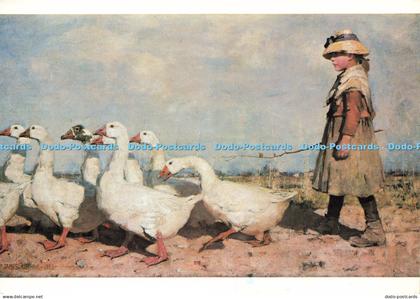 D175341 To Pastures New. Medici Society. Sir James Guthrie. 1984