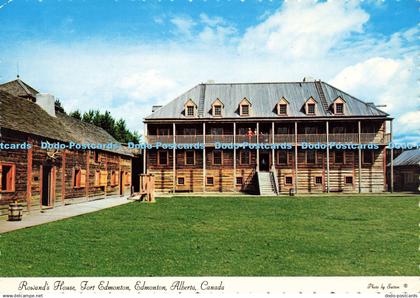 D175423 Canada. Alberta. Edmonton. Fort Edmonton. Rowand House. Alberta Color Pr