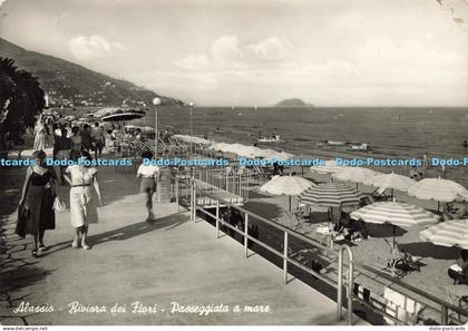 D177764 Alassio. Riviera dei Fiori. Libreria Riviera. RP