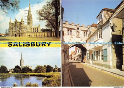 D179414 Salisbury. Wiltshire. Salisbury Cathedral. The North Gate. Cathedral and