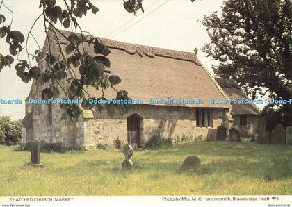 D183641 Markby. Thatched Church. Lincolnshire North. Lincolnshire South and Humb