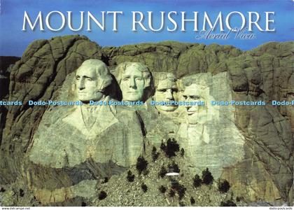 D184435 South Dakota. Black Hills. Mount Rushmore. Aerial View. Presidents Georg