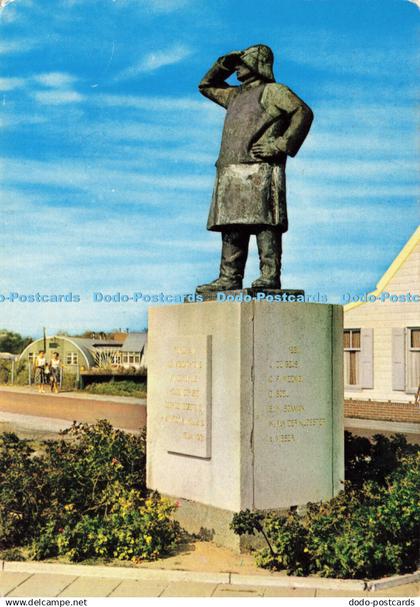 D184614 Hoek Van Holland. Monument Naval Heroes. Gebr. Spanjersberg