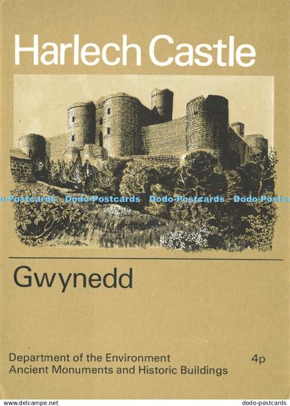 D187173 Gwynedd. Harlech Castle. Headley Brothers