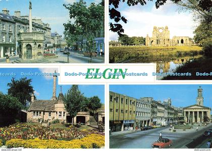 D187887 Elgin. Elgin Cathedral. High Street. Lady Hill Monument. Whiteholme. Mul