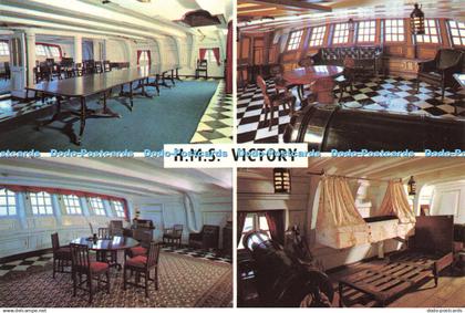 D188807 H. M. S. Victory. Lord Nelson Day Cabin. Lord Nelson Dining Cabin. Capta