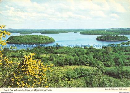 D190031 Ireland. Co. Roscommon. Boyle. Lough Key and Islands. John Hinde. D. Nob