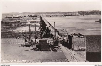 EGYPT - Assuan Dam - Photo Postcard