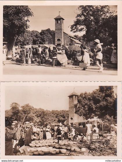 * GUINEA - Kindia - Market (2 Postcards)