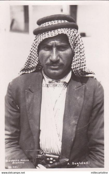 IRAQ - Baghdad - A Baghdadi - Photo Postcard