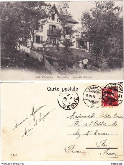 MONTMOLLIN - NEUCHATEL - SVIZZERA - SUISSE - SCHWEIZ - SWITZERLAND -61752-